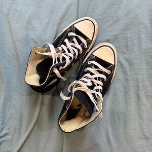 Black High Top Converse